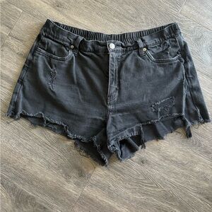 Aerie Distressed Daydream denim short